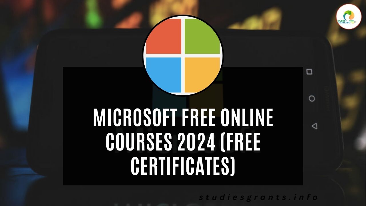 Microsoft Free Online Courses 2024 Free Certificates Studies Grants   Microsoft Free Online Courses 2024 Free Certificates 